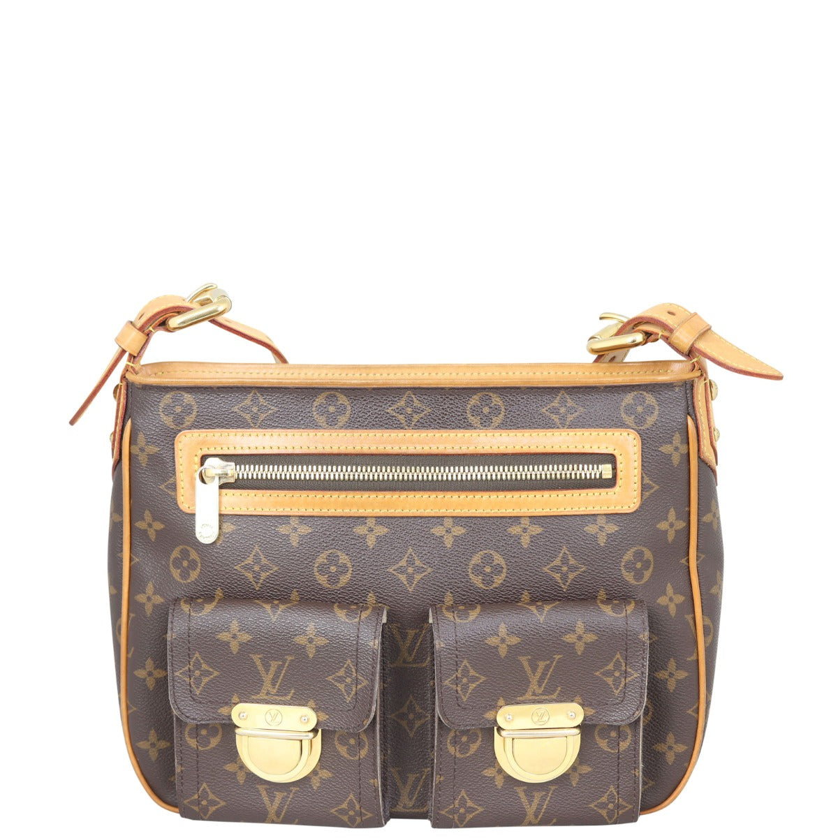 Louis Vuitton Hudson GM Monogram Front
