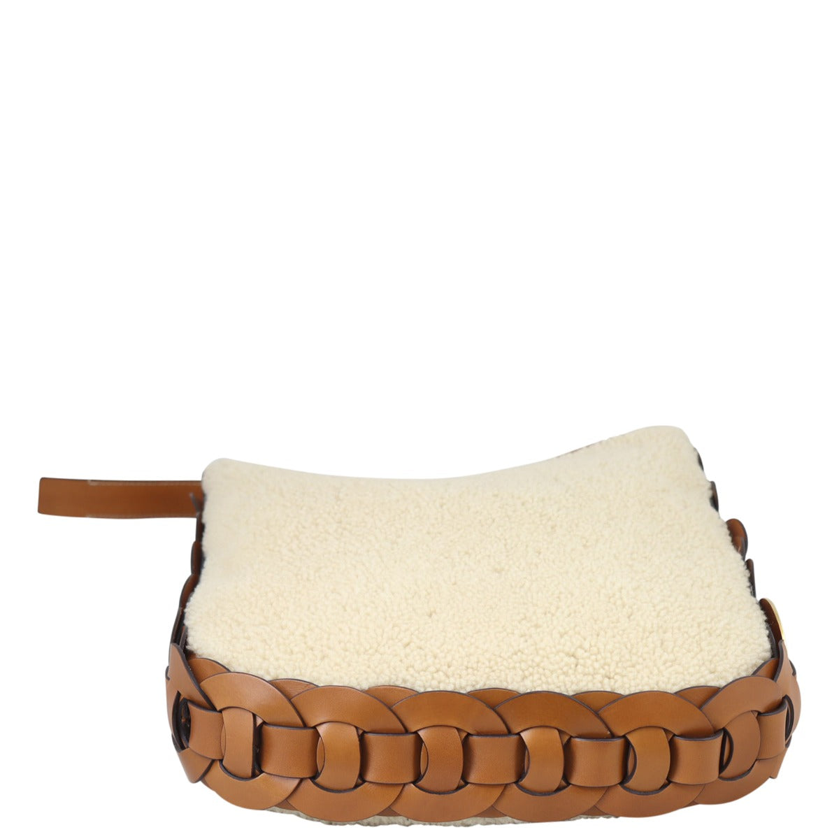 Chloe Darryl Shearling Hobo Medium Base
