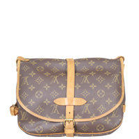 Louis Vuitton Saumur 30 Monogram Back
