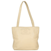 Chanel CC Caviar Tote Front
