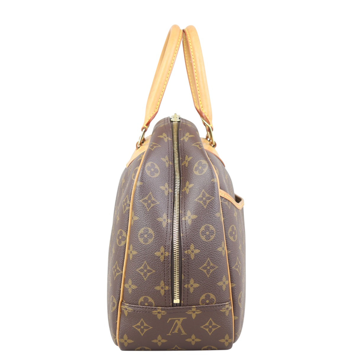 Louis Vuitton Deauville Bowling Vanity Monogram Side