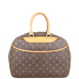 Louis Vuitton Deauville Bowling Vanity Monogram Front
