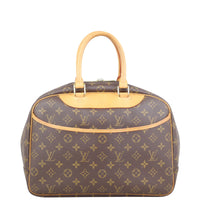 Louis Vuitton Deauville Bowling Vanity Monogram Front
