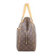 Louis Vuitton Deauville Bowling Vanity Monogram Side

