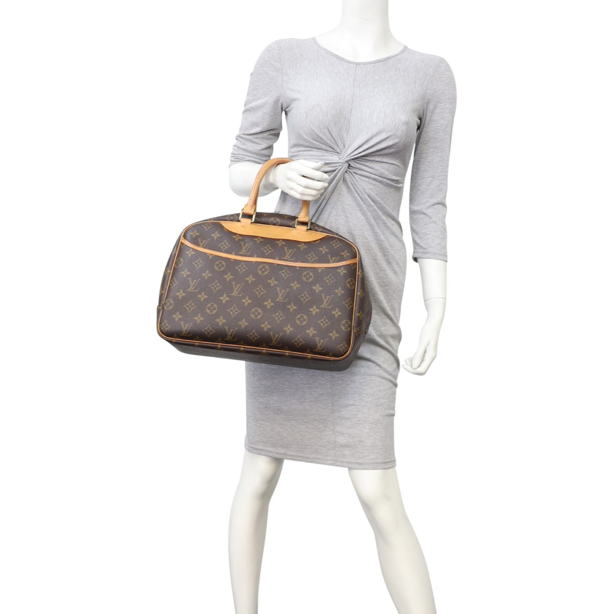 Louis Vuitton Deauville Bowling Vanity Monogram Mannequin
