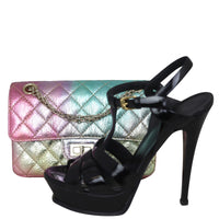Chanel Rainbow Metallic Reissue Mini Flap Bag Shoe
