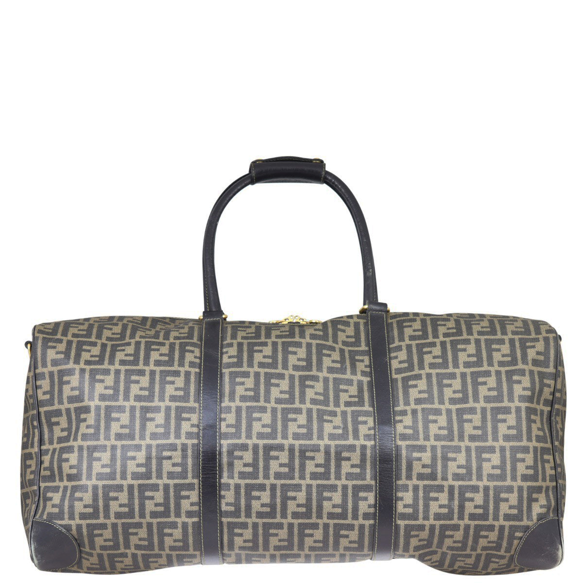 Fendi Zucca Duffle Bag Back