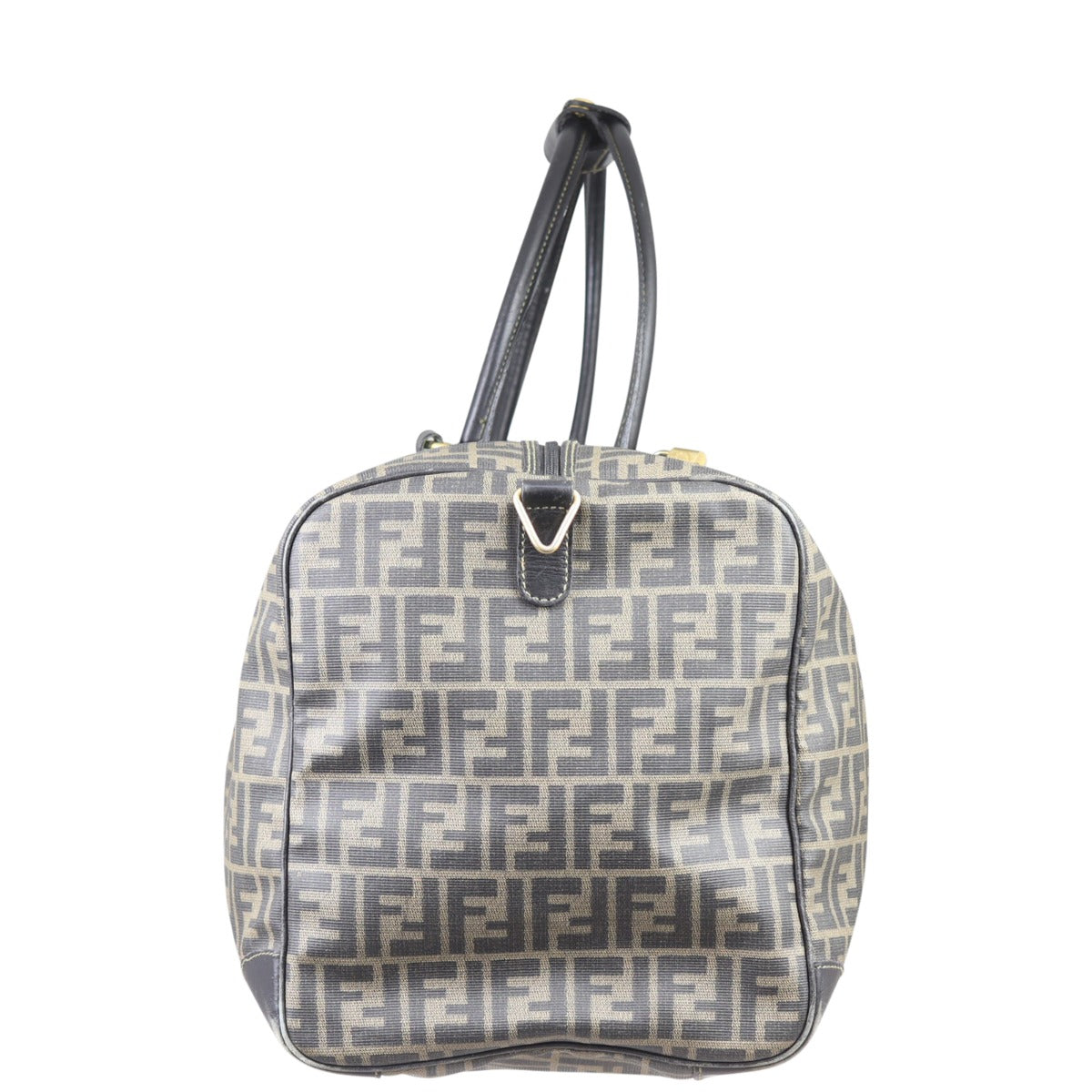 Fendi Zucca Duffle Bag Side
