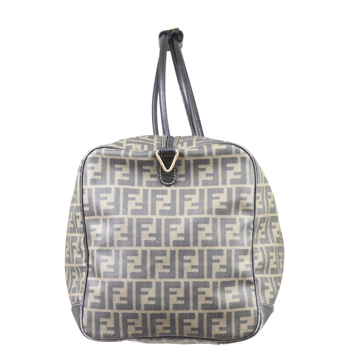 Fendi Zucca Duffle Bag Side
