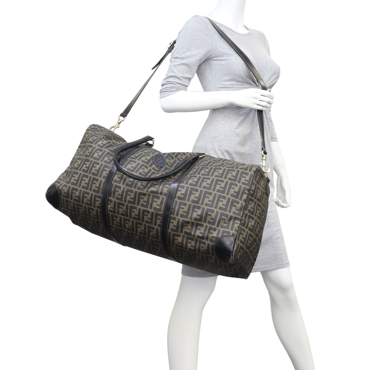 Fendi Zucca Duffle Bag Mannequin
