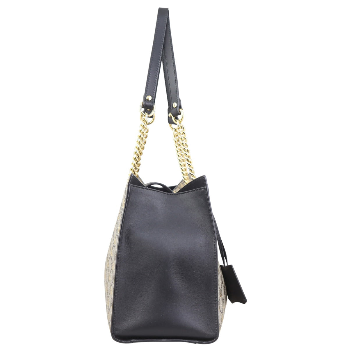 Gucci GG Supreme Bees Medium Padlock Tote Side