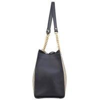 Gucci GG Supreme Bees Medium Padlock Tote Side