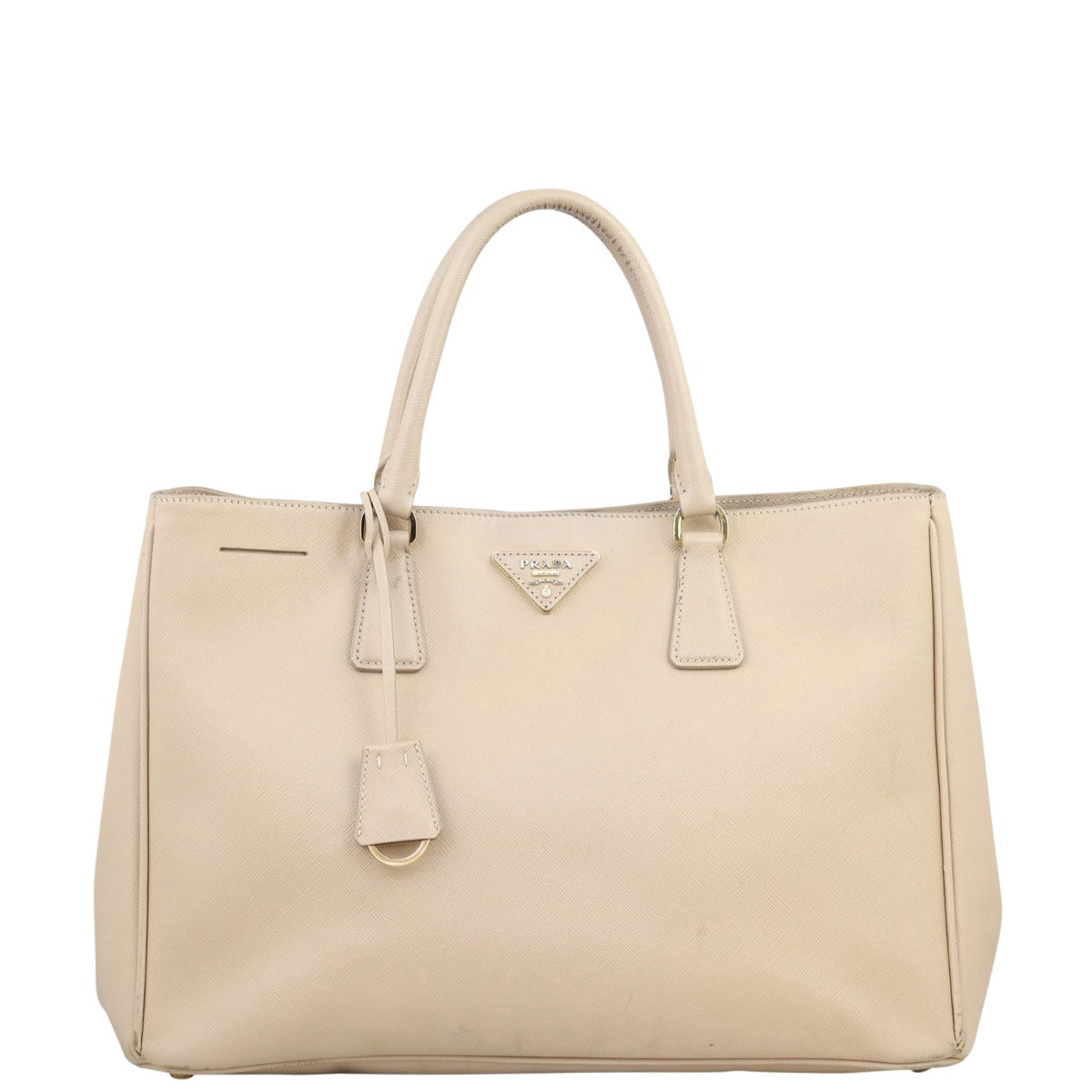 Prada Saffiano Lux Tote Large Front
