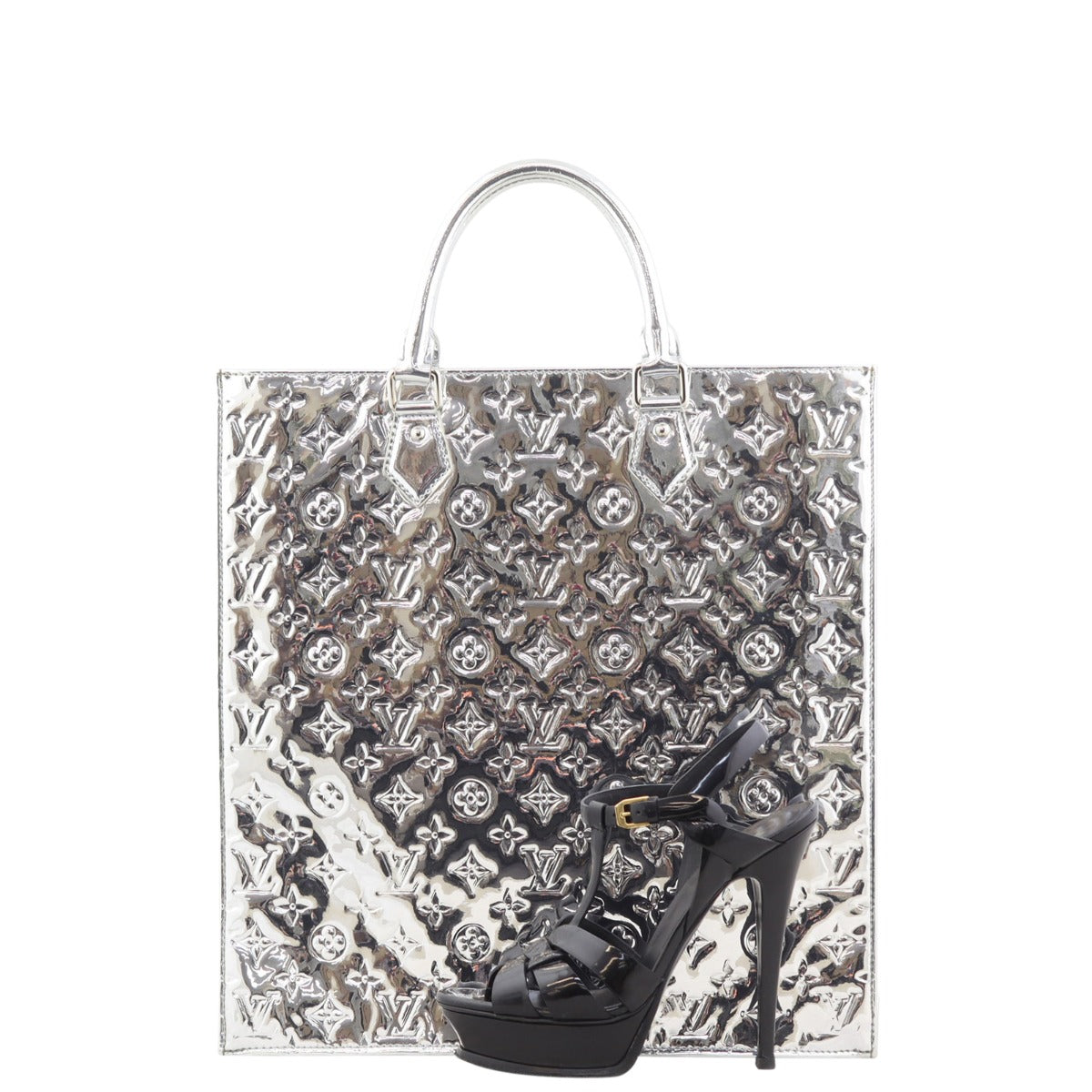 バッグ LV MIRROR MIRROR SAC PLAT Louis Vuitton Sac Plat Monogram Miroir – Luxe.It.Fwd