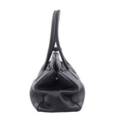 Prada Vitello Daino Two Way Tote Side
