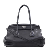 Prada Vitello Daino Two Way Tote Front
