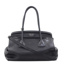 Prada Vitello Daino Two Way Tote Front
