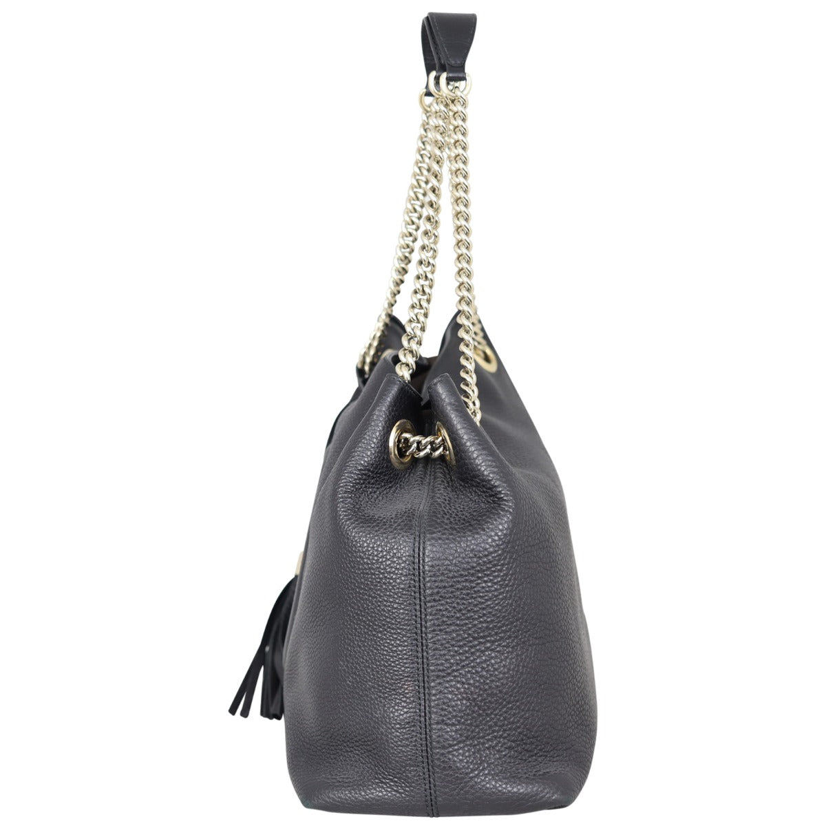 Gucci Soho Chain Shoulder Bag Medium Side
