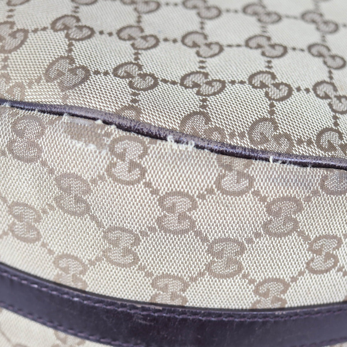 Gucci GG Canvas Twins Hobo Corner
