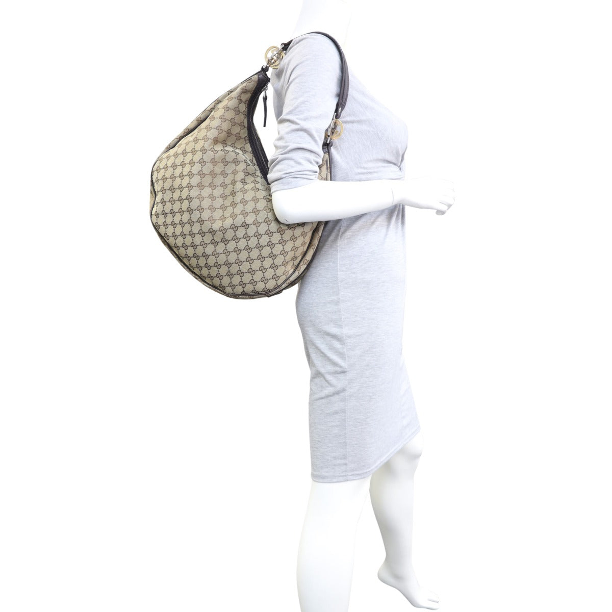 Gucci GG Canvas Twins Hobo Mannequin
