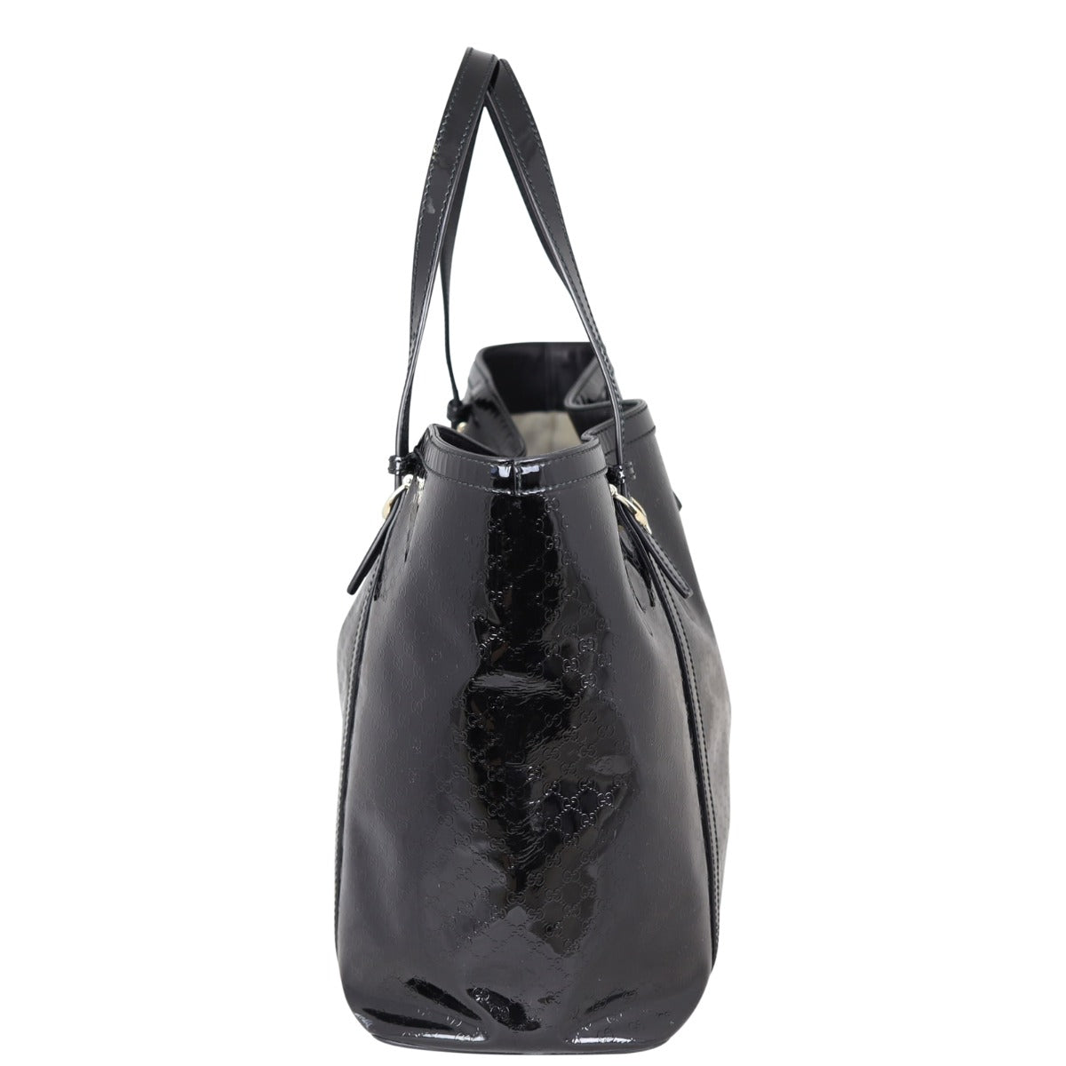 Gucci Microguccissima Patent Nice Tote Side
