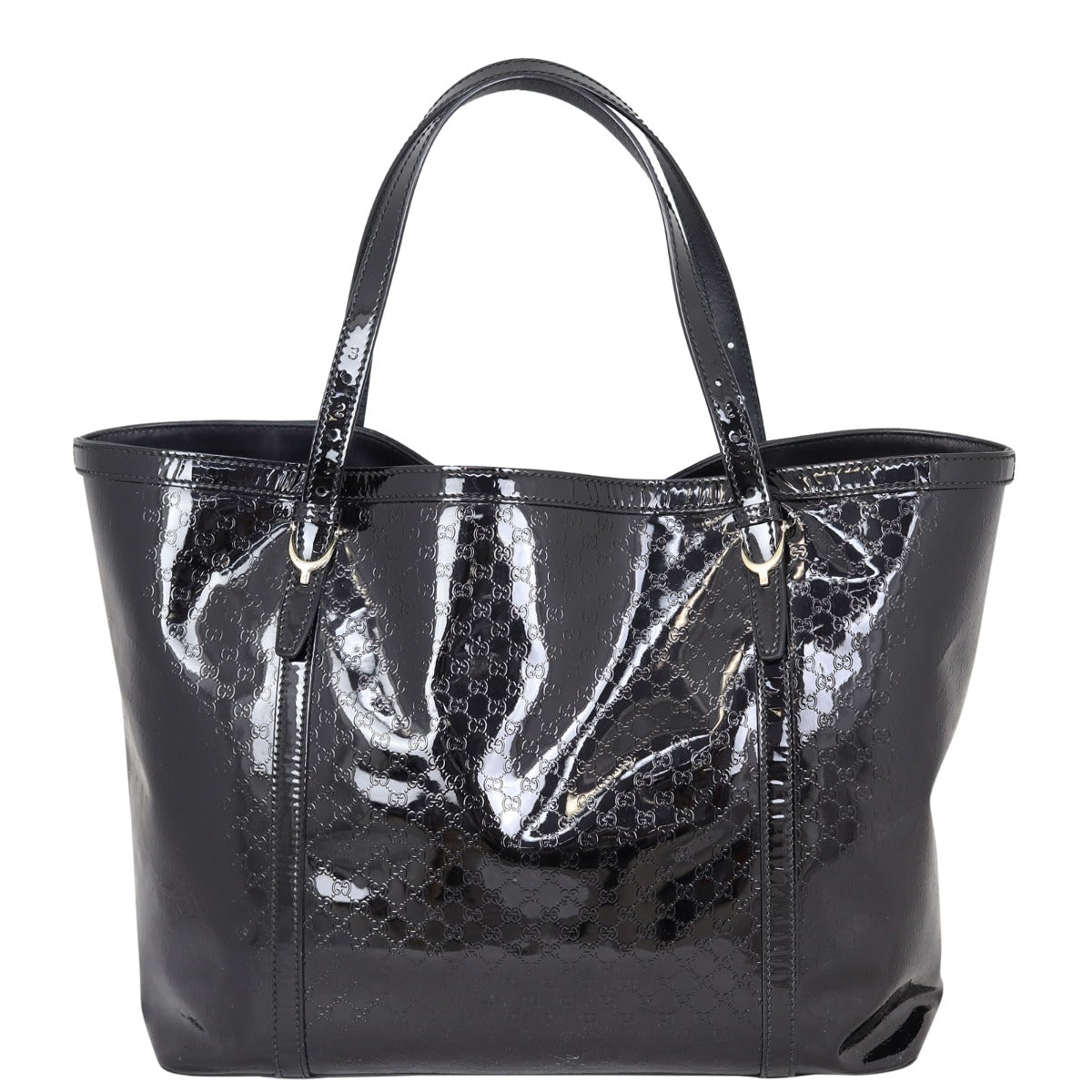 Gucci Microguccissima Patent Nice Tote Front
