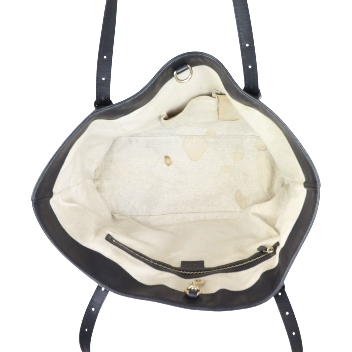 Gucci Microguccissima Patent Nice Tote Whole interior
