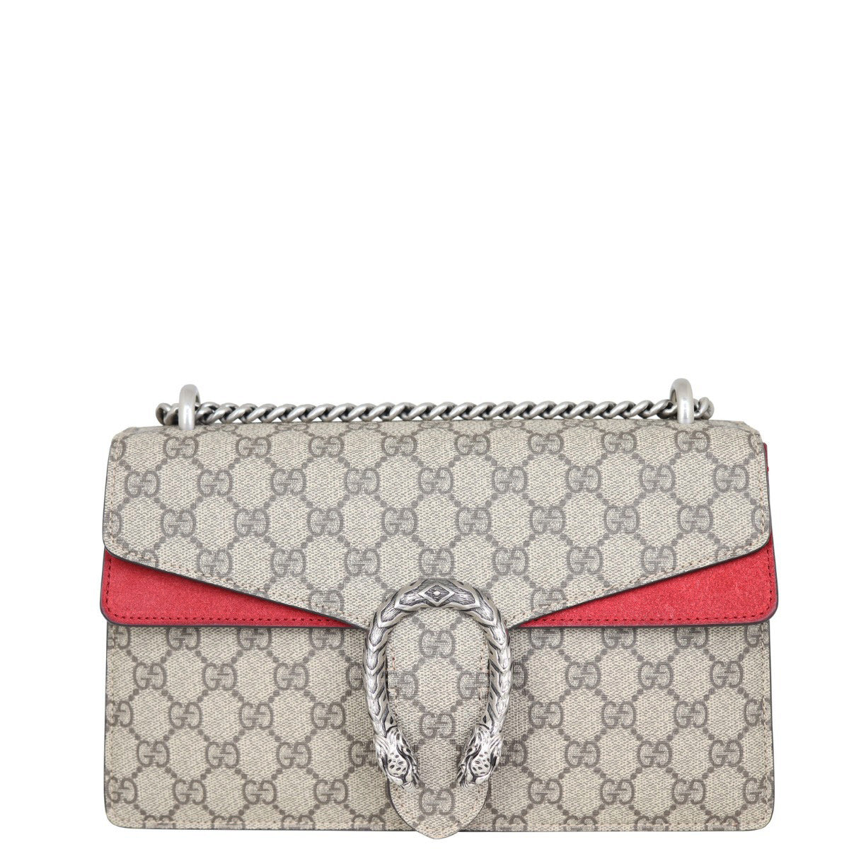 Gucci Dionysus GG Supreme Small Shoulder Bag Front
