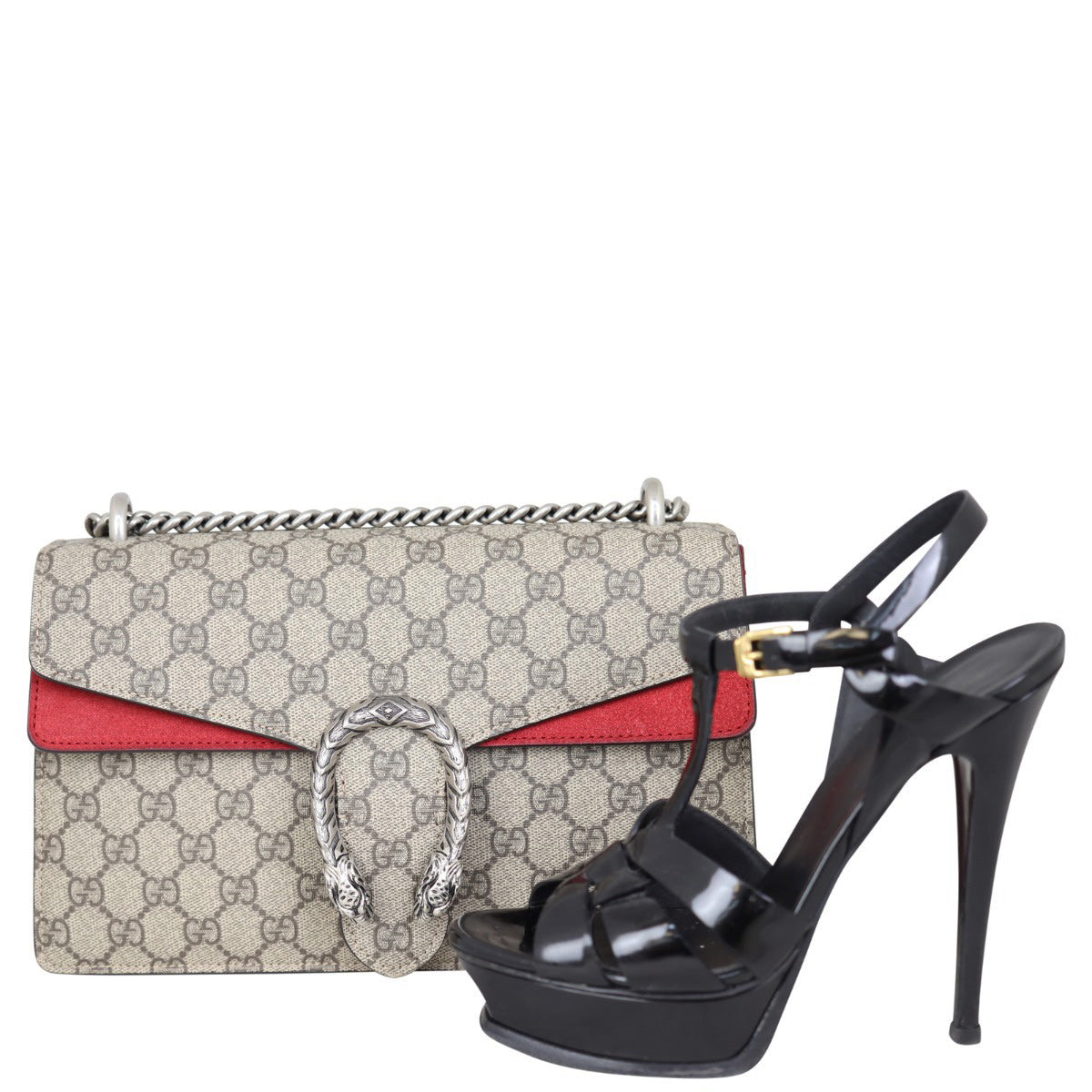 Gucci Dionysus GG Supreme Small Shoulder Bag Shoe
