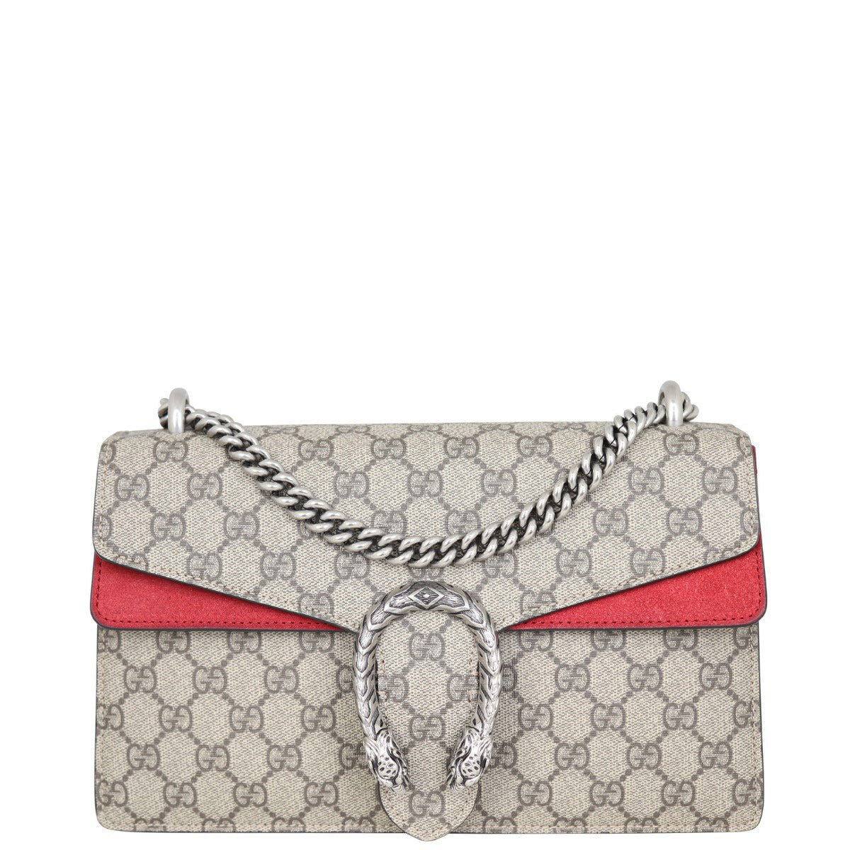 Gucci Dionysus GG Supreme Small Shoulder Bag Front
