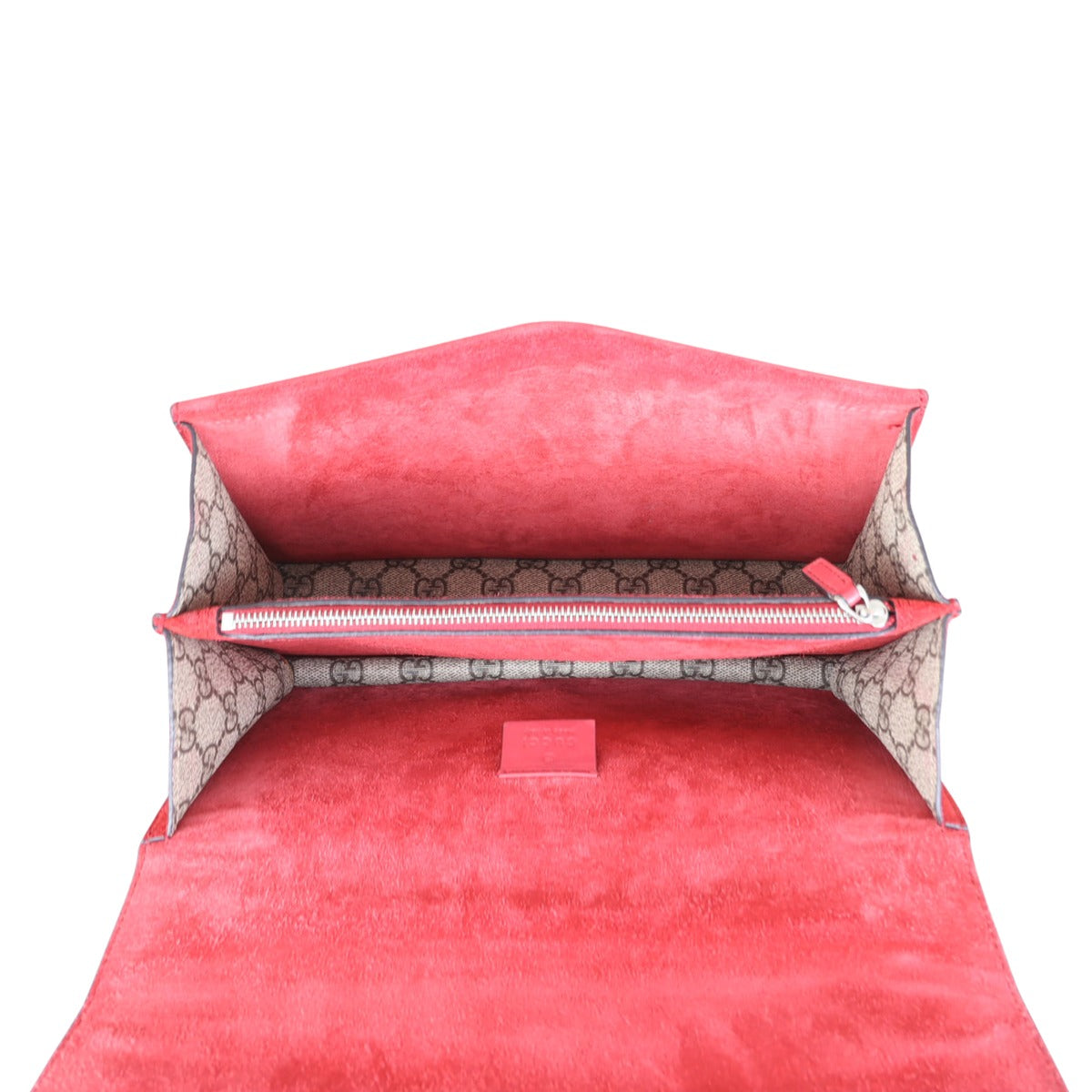 Gucci Dionysus GG Supreme Small Shoulder Bag Whole interior
