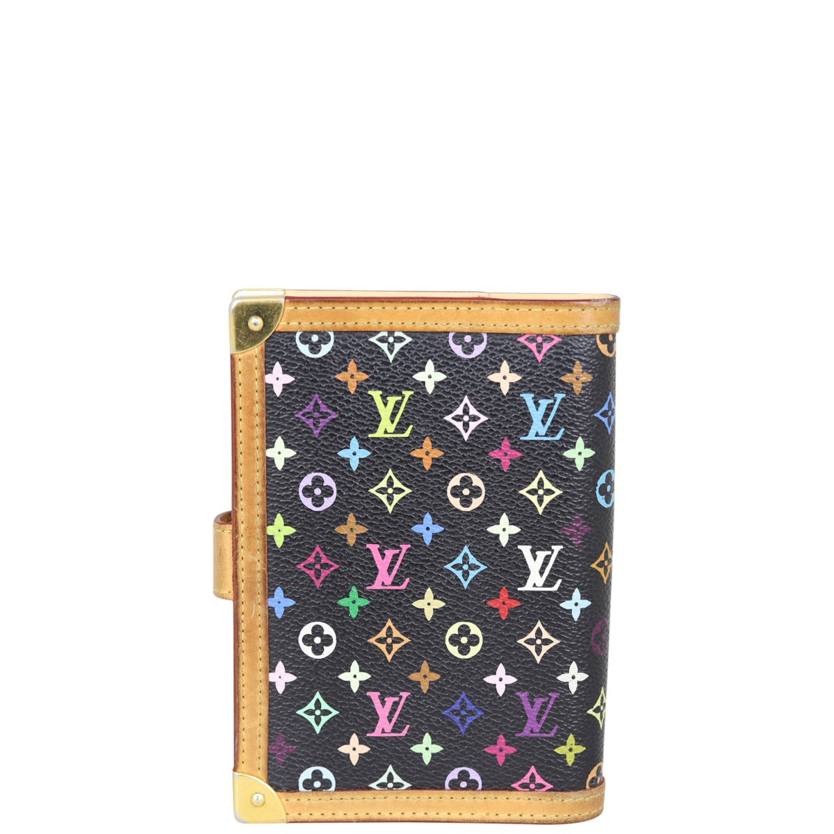 Louis Vuitton Small Ring Agenda Cover Monogram Multicolore Back
