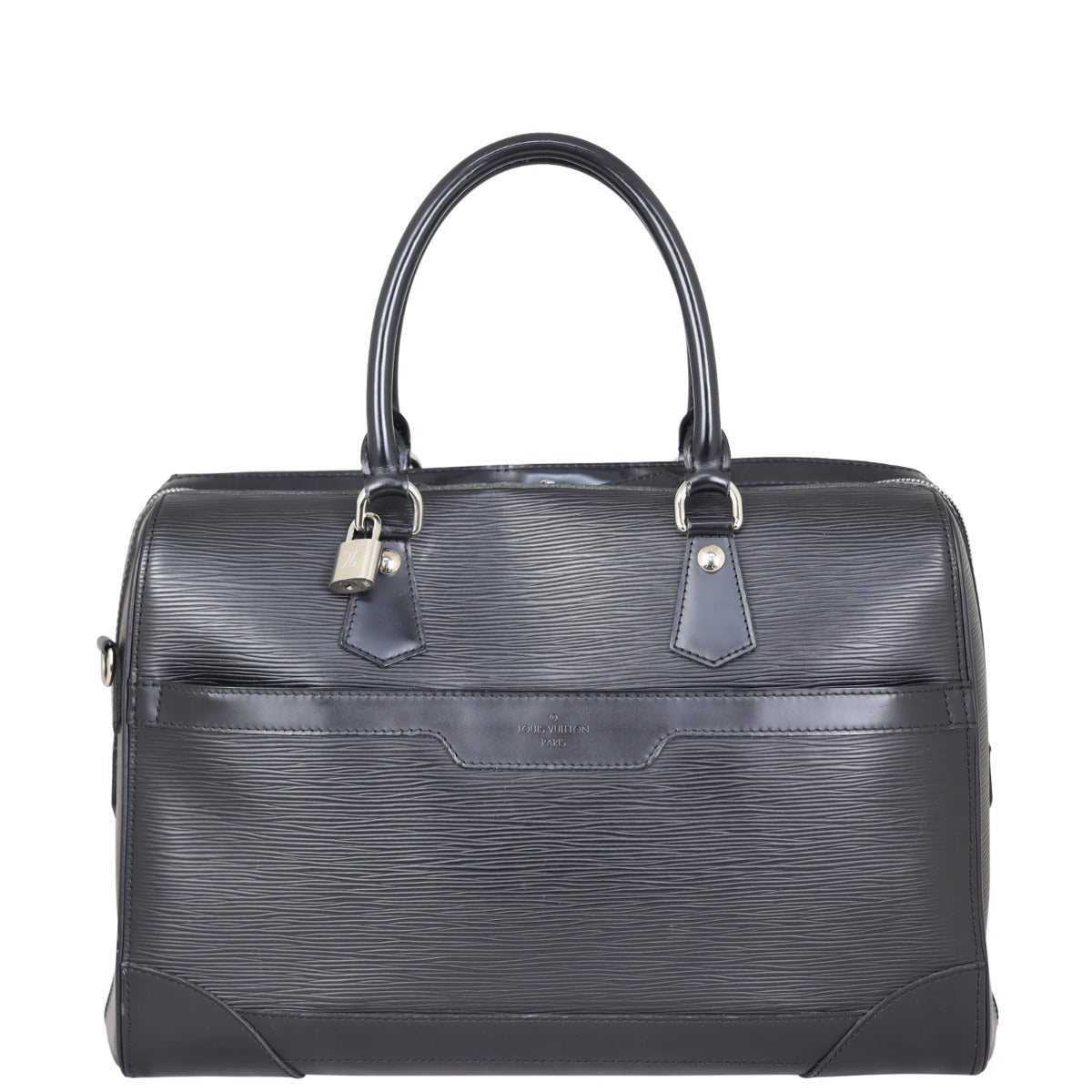 Louis Vuitton Sac de Ville Bourget Satchel Epi Front
