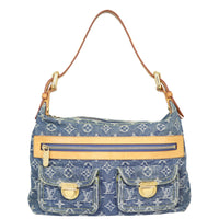 Louis Vuitton Denim Baggy PM Front
