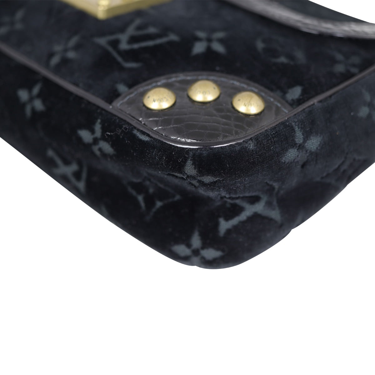 Louis Vuitton Irvine Alligator Velours Limited Edition Bag Corner
