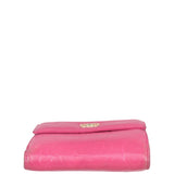 Chanel Camellia Embossed Compact Wallet Base
