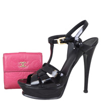 Chanel Camellia Embossed Compact Wallet Shoe
