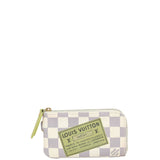 Louis Vuitton Complice Coin Purse Damier Azur Trunks and Bags Front