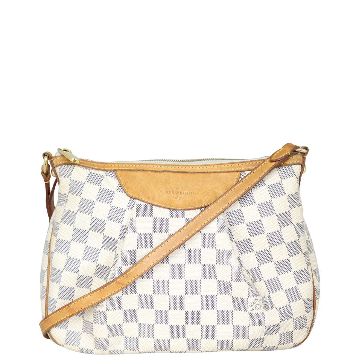 Louis Vuitton Siracusa PM Damier Azur Front
