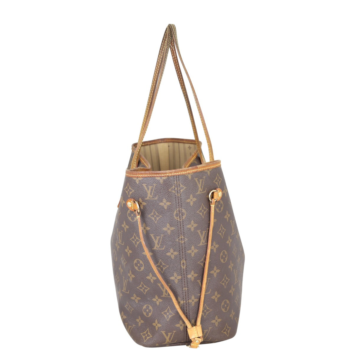 Louis Vuitton Neverfull MM Monogram Side
