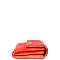 Chanel Boy Patent Long Flap Wallet Side