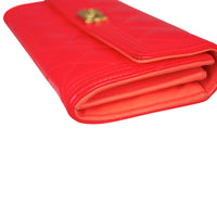 Chanel Boy Patent Long Flap Wallet Corner