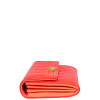 Chanel Boy Patent Long Flap Wallet Side