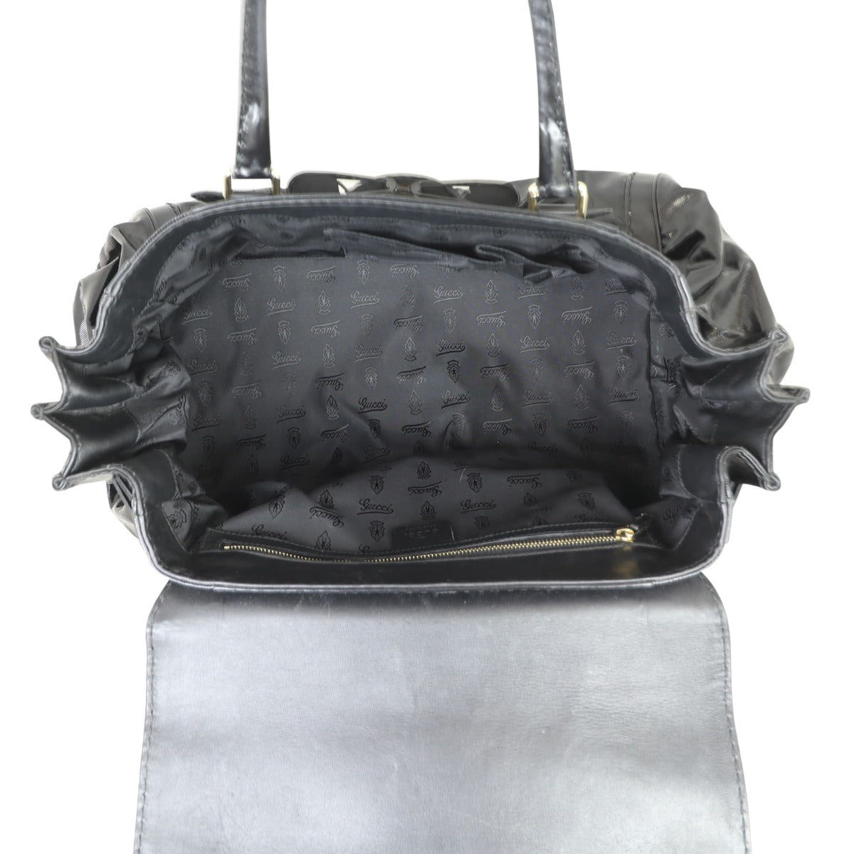 Gucci Dialux Queen Tote Large Whole interior
