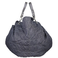 Chanel Coco Spirit XL Denim Cabas Tote Side
