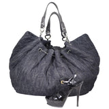 Chanel Coco Spirit XL Denim Cabas Tote Shoe
