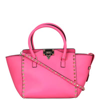 Valentino Rockstud Pagoda Tote Front
