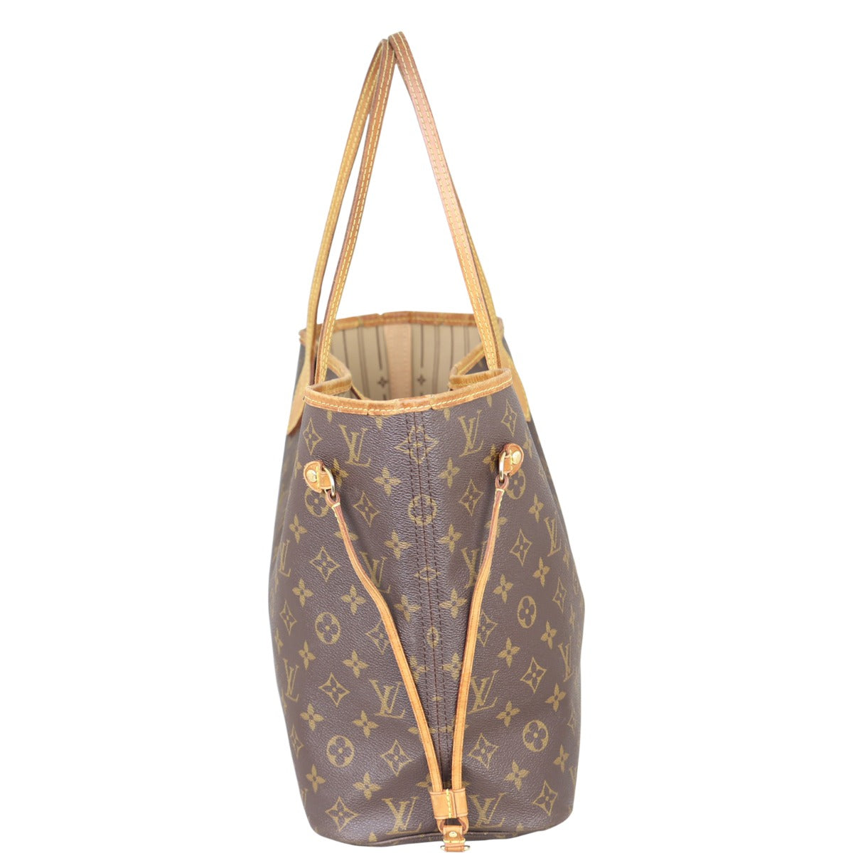 Louis Vuitton Neverfull MM Monogram Side

