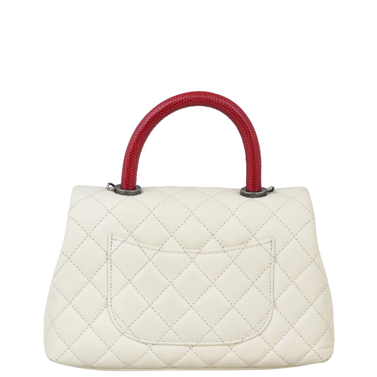 Chanel Coco Handle Mini Bag Back