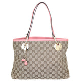 Gucci GG Canvas Charms Eclipse Tote Front